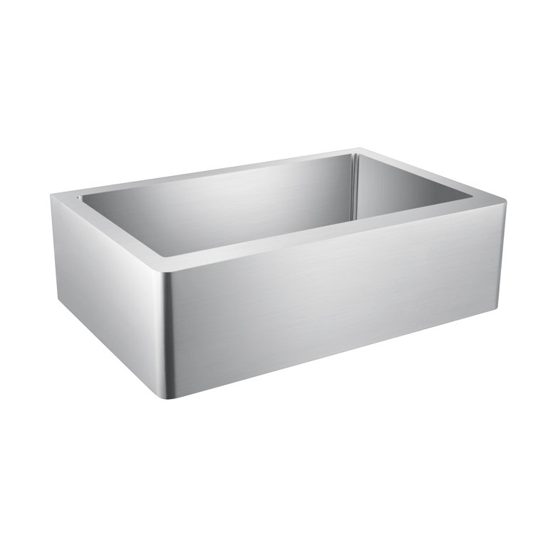 Adelphia 27'' Stainless Steel Farmhouse Single Bowl Sink