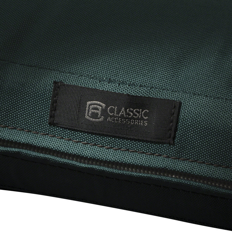 Mallard Green Polyester Outdoor Bench Cushion Cover