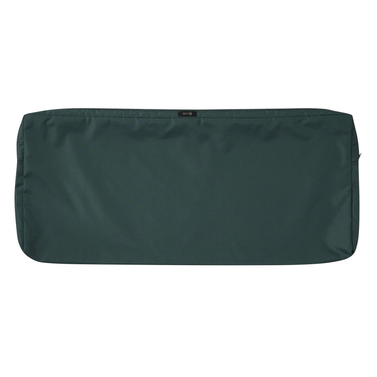 Mallard Green Polyester Outdoor Bench Cushion Cover