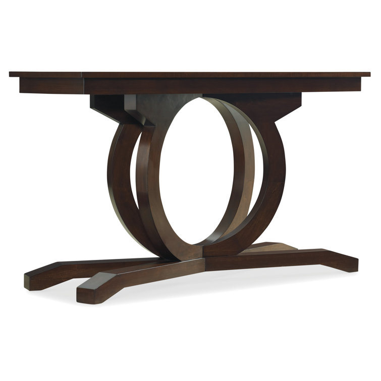 Chalamet Contemporary 50'' Brown Solid Wood Console Table