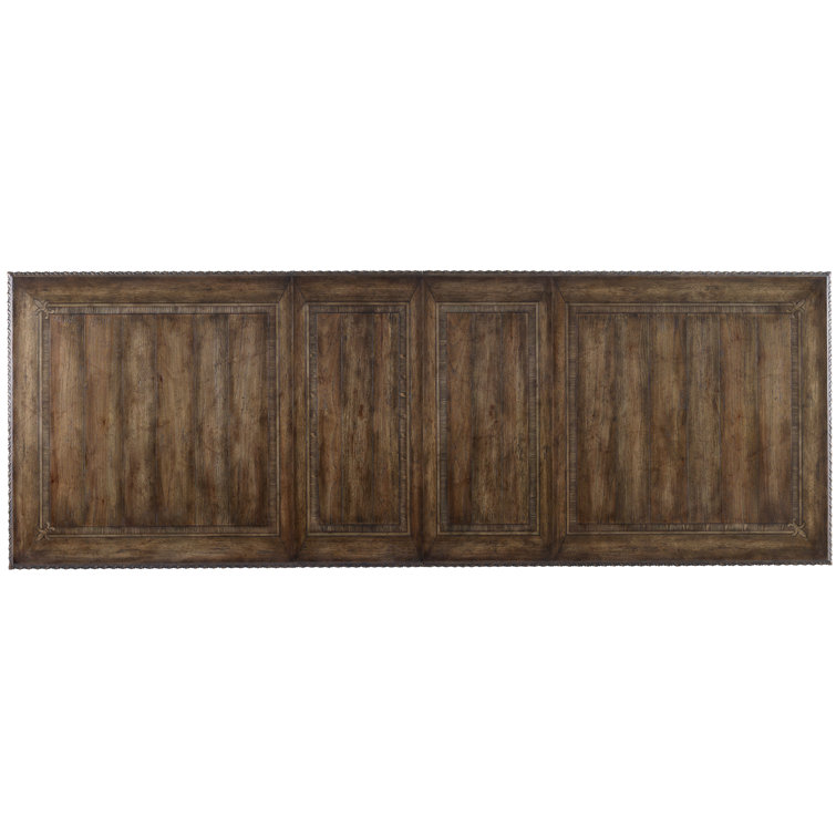 Grand Rhapsody Extendable Dining Table in Rustic Reclaimed Wood