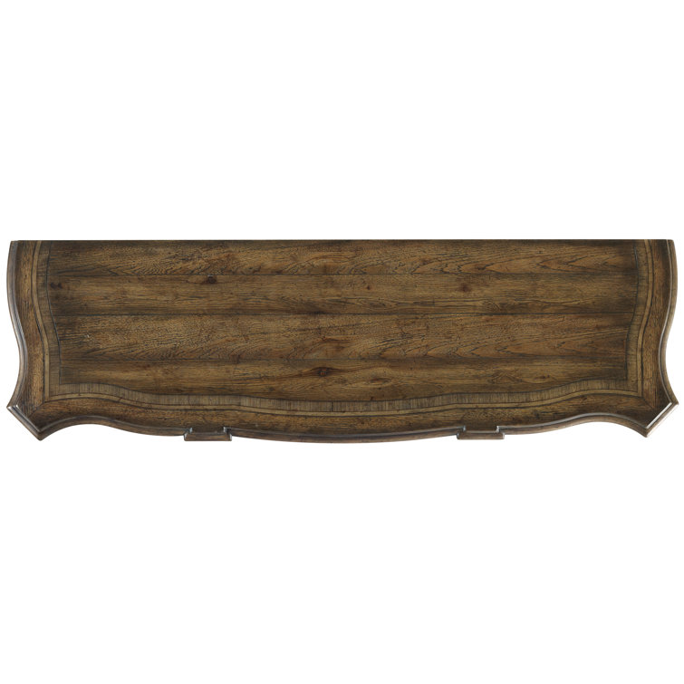 Traditional Walnut 12-Drawer Dresser with Dovetail Detail