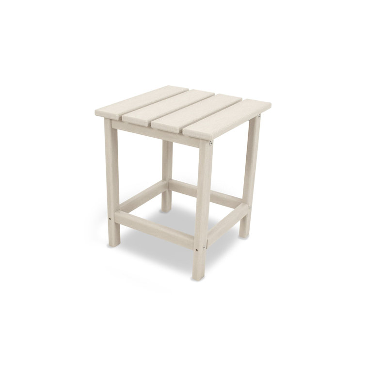 Sand Polywood 18" Outdoor Side Table