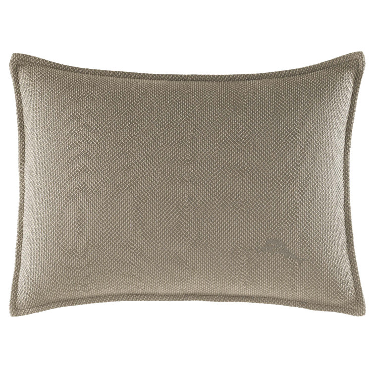 Gray Cotton Reversible Queen Comforter Set with Shams