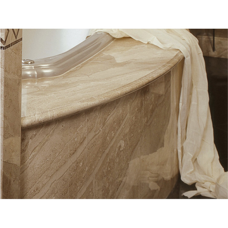 Crema Marfil Polished Marble 24" x 24" Tile