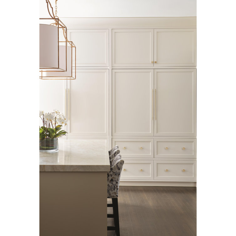 Golden Champagne 12-5/8 inch Steel Bar Pull with Mounting Hardware