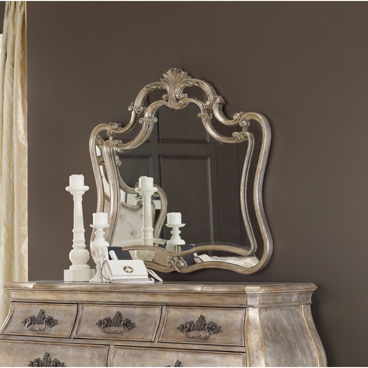Sanctuary Silver and Gold Traditional Wall Mirror