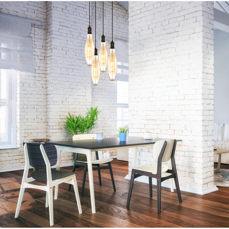 Bronze and Glass Vintage Mini Pendant Light