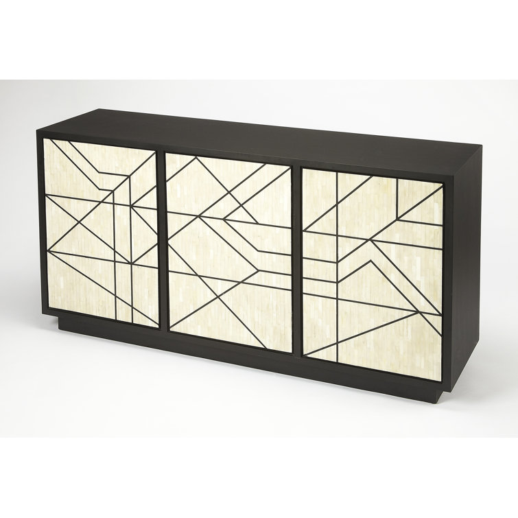 Greta 59" Bone Inlay and MDF Modern Sideboard