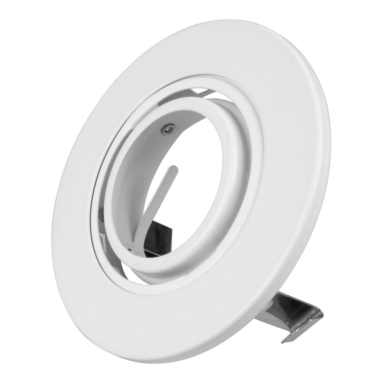 White Modern Recessed LED Wall Mount Light Fixture