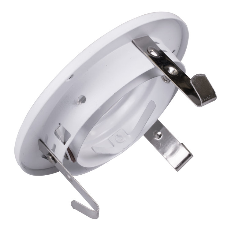White Modern Recessed LED Wall Mount Light Fixture