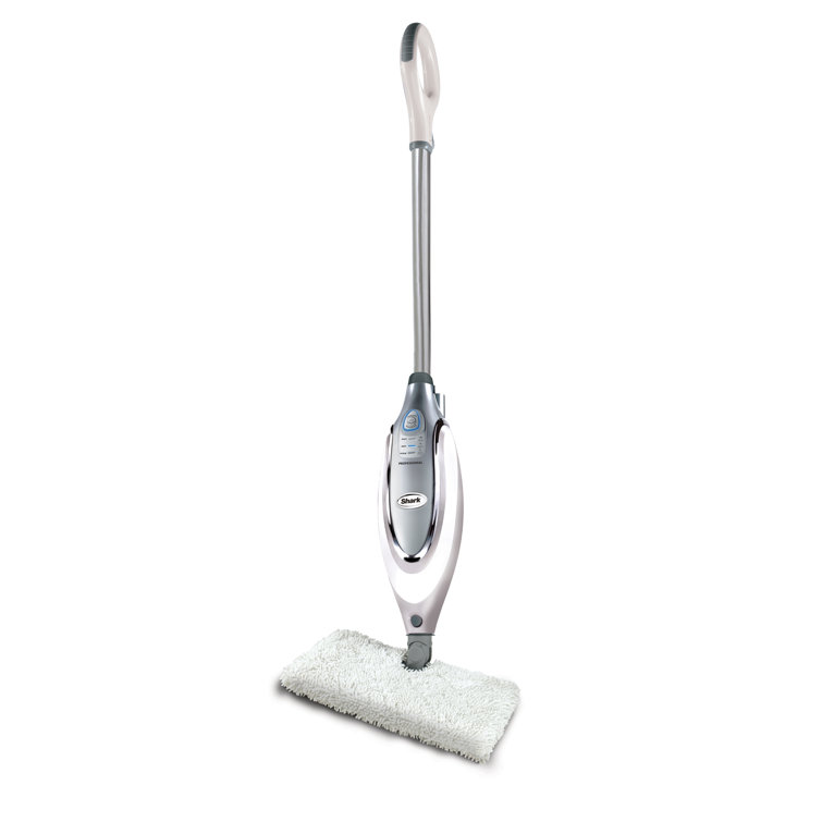 White Stick Steam Cleaner with Variable Steam Settings
