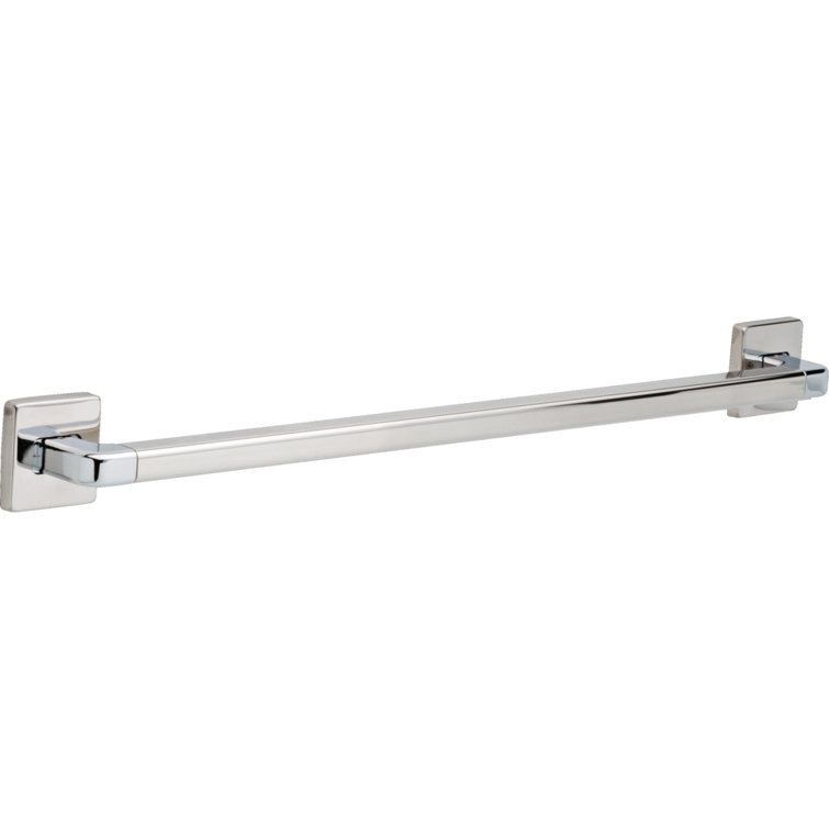 Modern Stainless Steel 24" Wall Mount Grab Bar