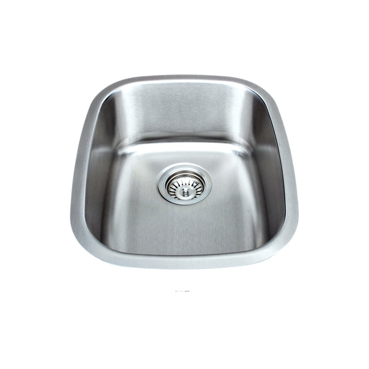 Craftsmen Series 15.25'' Brushed Stainless Steel Undermount Kitchen Sink