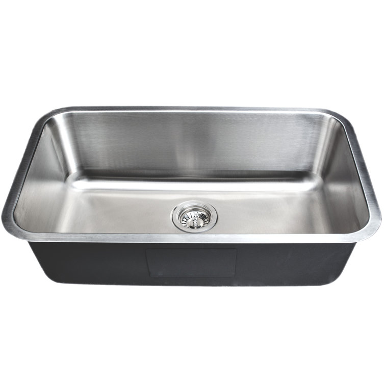 Craftsmen Series 30'' Stainless Steel Single Bowl Drop-in Sink