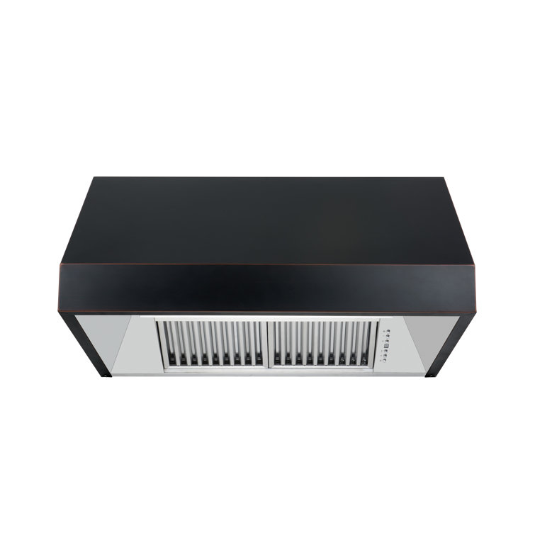 36 Inch Oil Rubbed Bronze Convertible Under Cabinet Range Hood