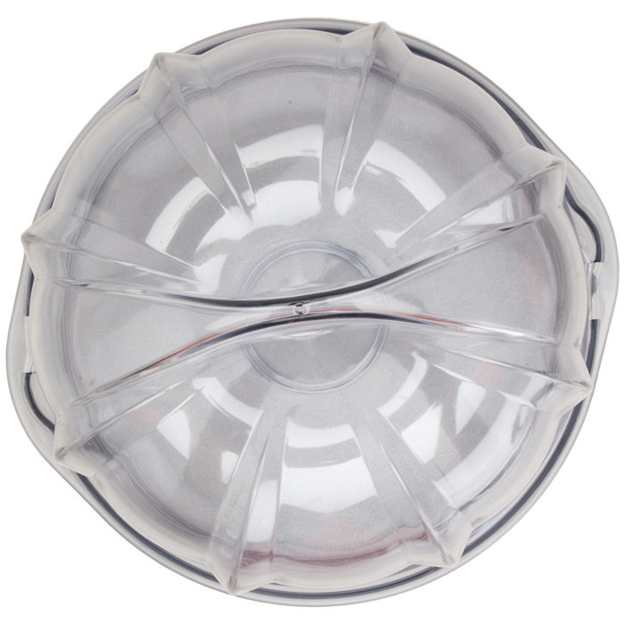 Clear Acrylic Bundt Cake Keeper with Locking Lid
