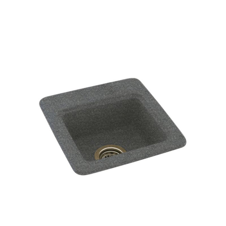 Night Sky Polymer Square Drop-In Kitchen Sink