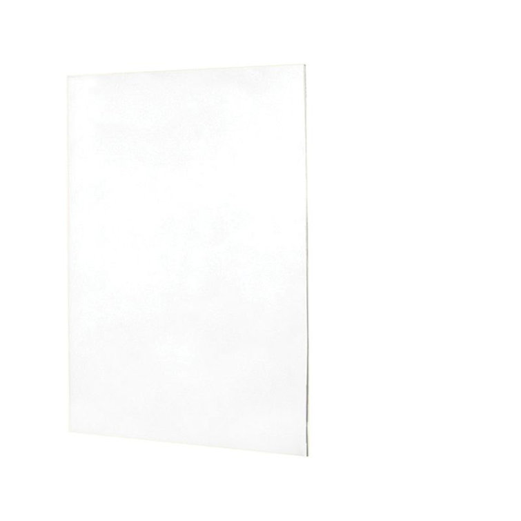 White Solid Surface Shower Wall Panel 62" x 96"