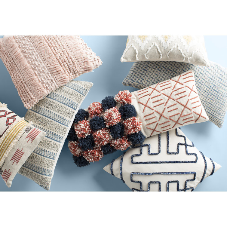 Indira Dean Parchment Square Cotton Pillow Cover & Insert