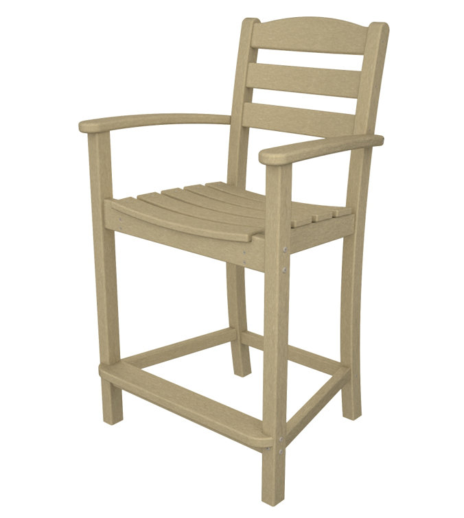 Sand Polywood 41" Dining Chair with Armrests