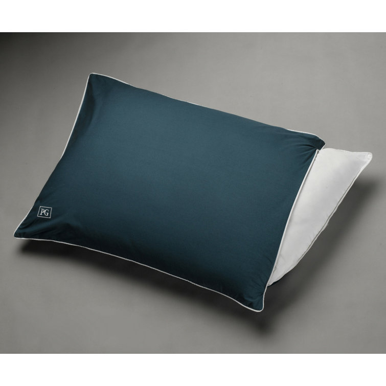 King Size Blue Hypoallergenic Down Alternative Pillow Set