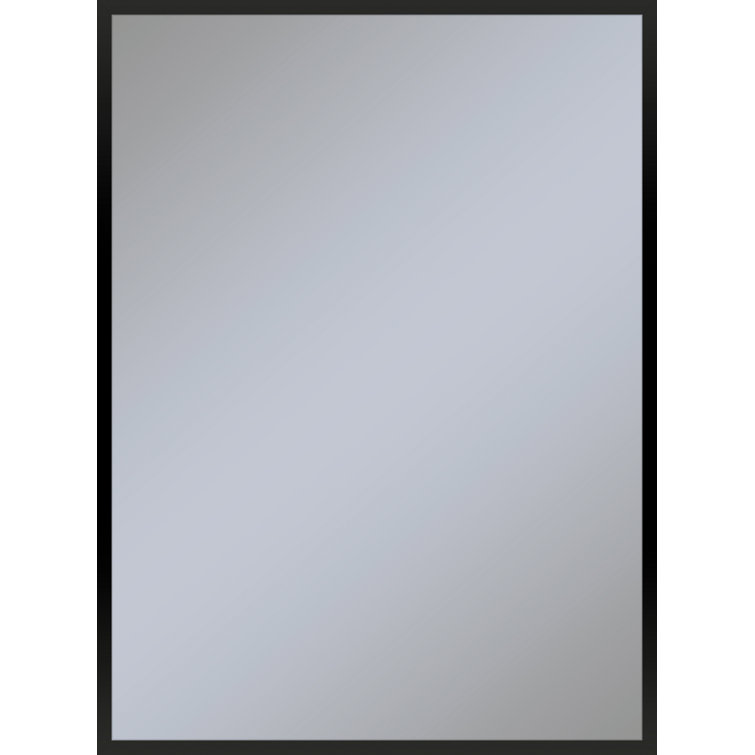 Elegant Gold Framed Rectangular Bathroom Vanity Mirror 39" x 29"