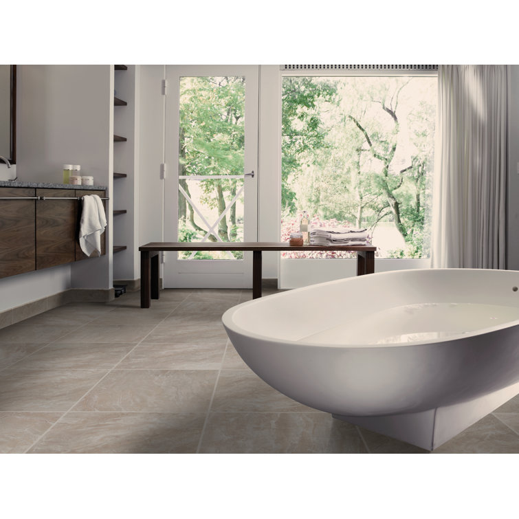 Onyx Pearl 12'' x 24'' Polished Porcelain Floor and Wall Tile