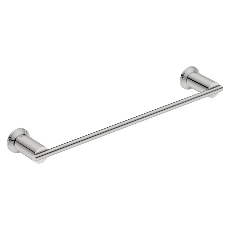 17.75'' Polished Stainless Steel Wall Mounted Towel Bar