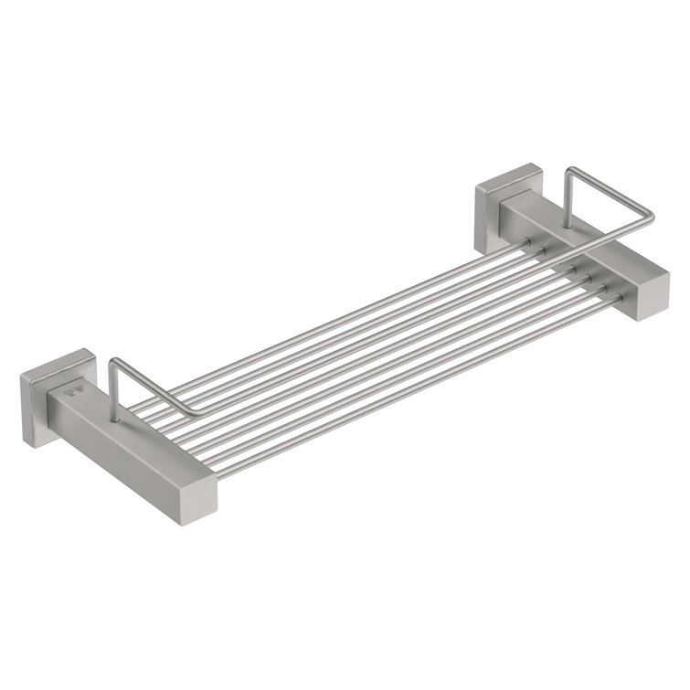 14.75'' Brushed Stainless Steel Shower Rack