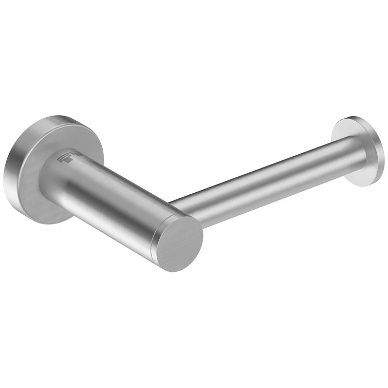 Brushed Stainless Steel Wall Mounted Toilet Paper Holder