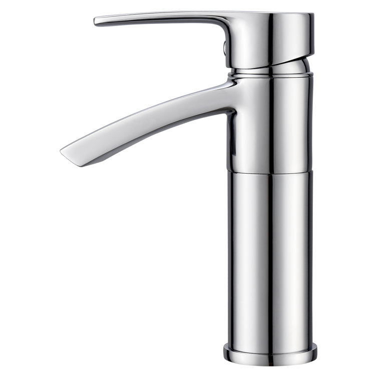 Ariana Polished Chrome Single Hole Bathroom Faucet