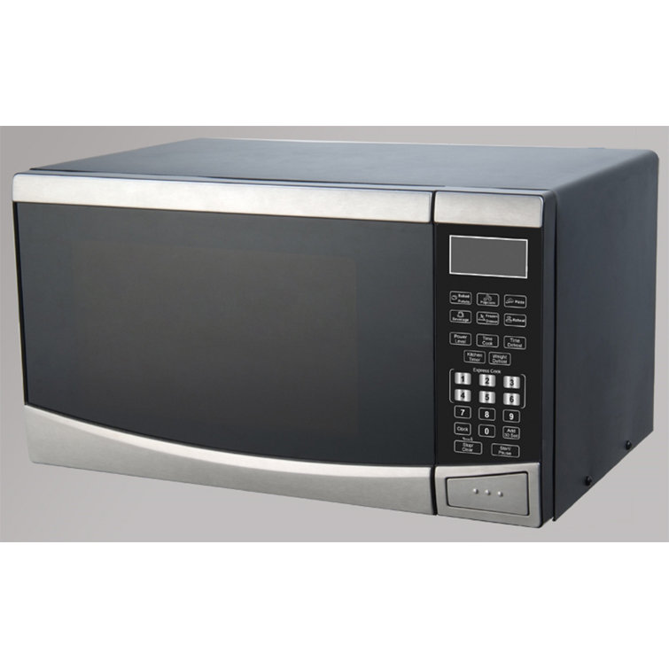Compact Stainless Steel Digital Microwave Oven for RV, 0.9 cu. ft.