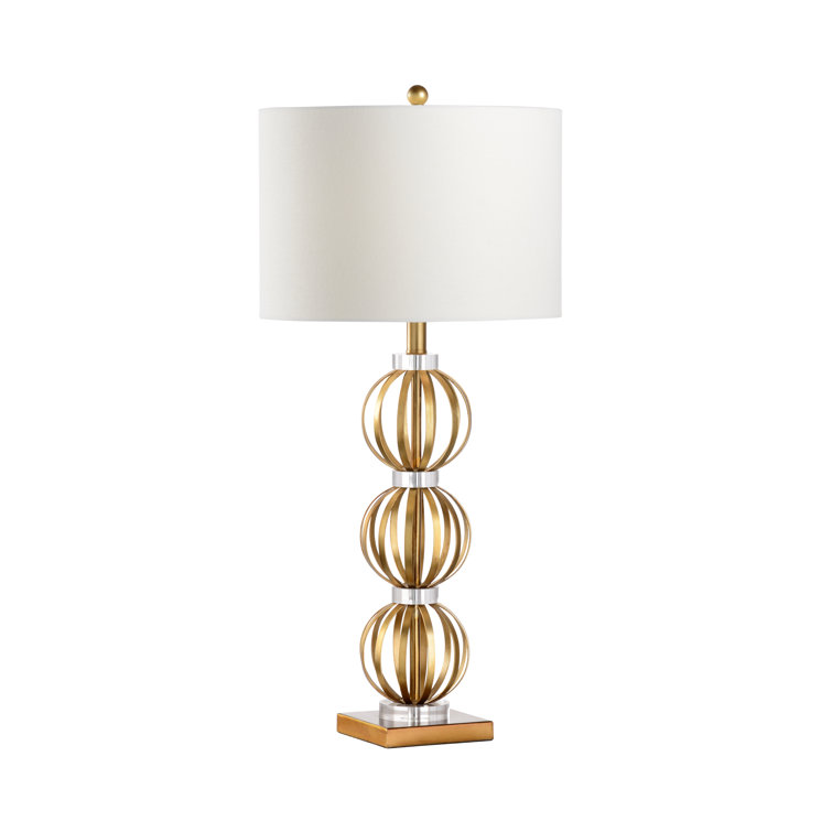 Chelsea House 32.5" Metallic Gold Iron Table Lamp