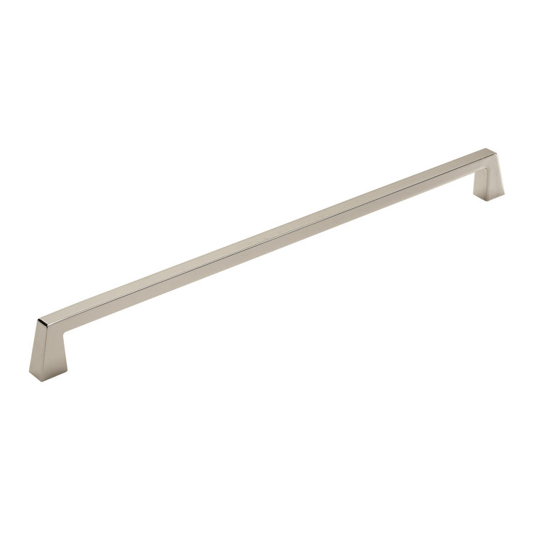 Polished Nickel 18" Modern Appliance Pull with Mounting Hardware