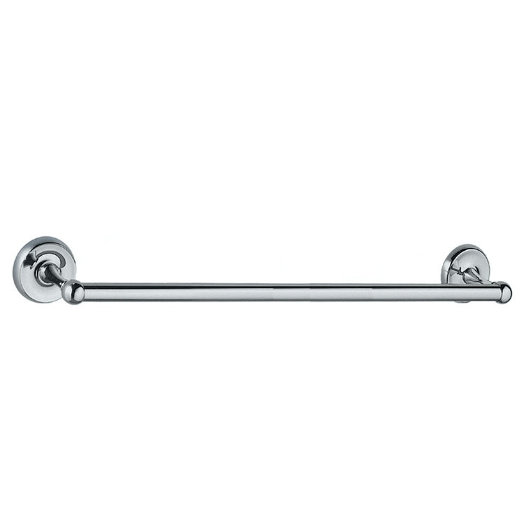 Designer II 30-Inch Polished Chrome Wall Mounted Towel Bar