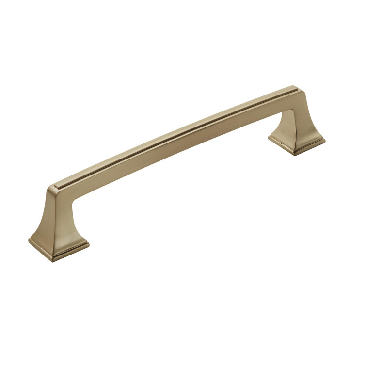 Golden Champagne 12" Traditional Appliance Pull with Mounting Hardware
