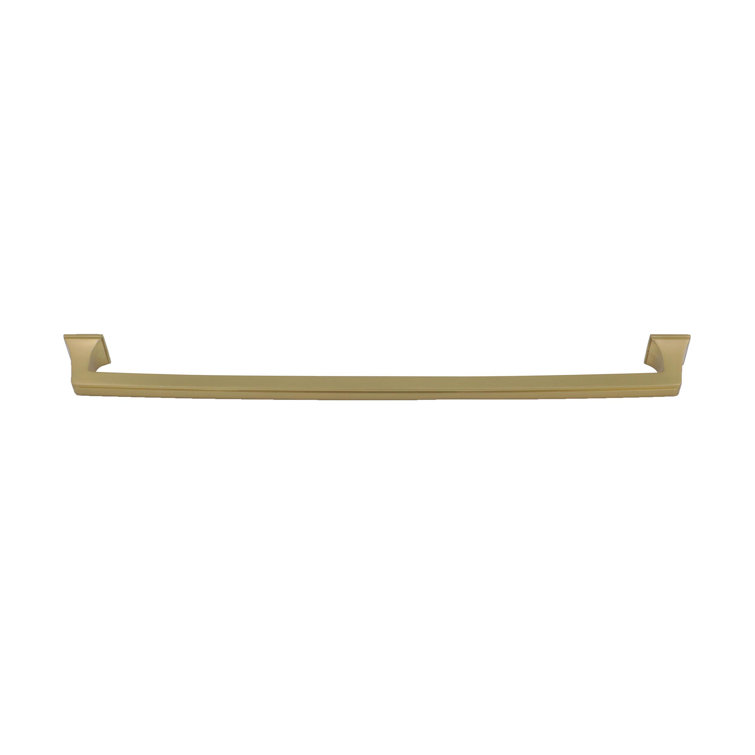 Golden Champagne 12" Traditional Appliance Pull with Mounting Hardware