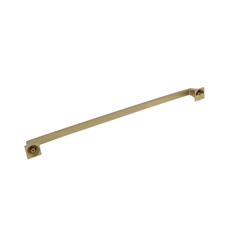Golden Champagne 12" Traditional Appliance Pull with Mounting Hardware
