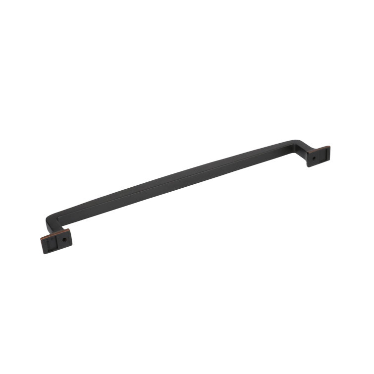 Oil Rubbed Bronze Modern Industrial Appliance Pull with Mounting Hardware