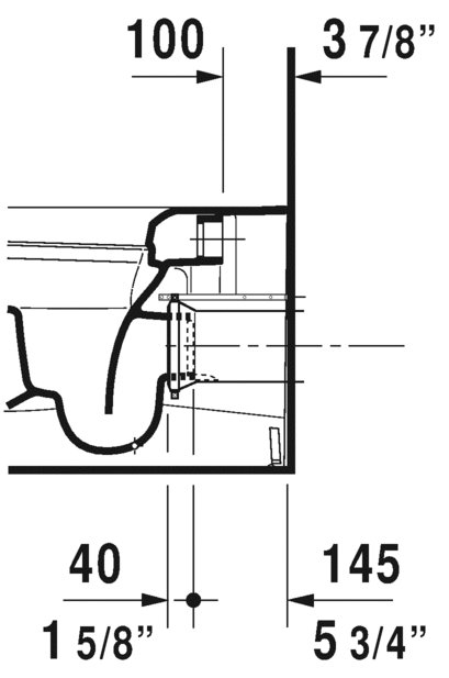 White Vitreous China Elongated One-Piece Dual Flush Toilet
