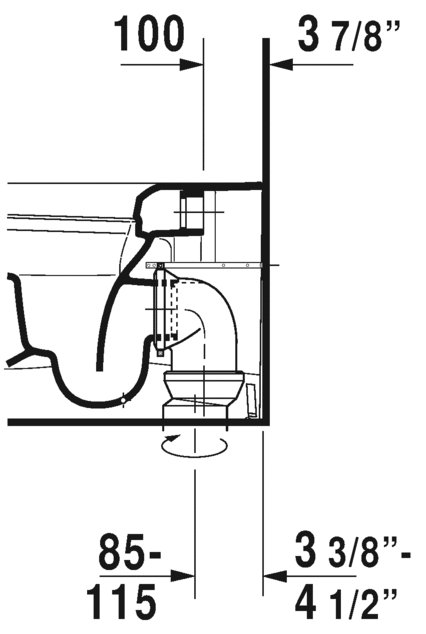 White Vitreous China Elongated One-Piece Dual Flush Toilet