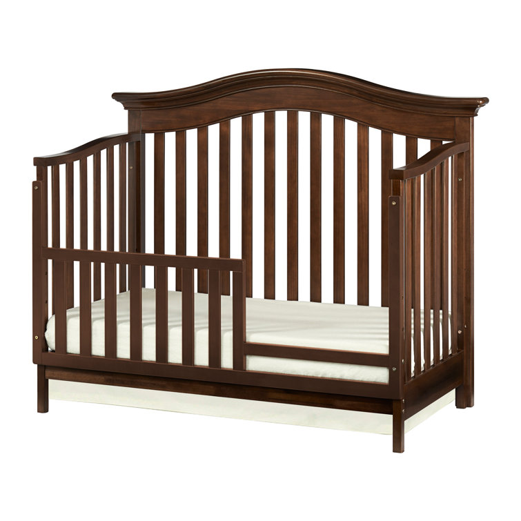 Montana Brown Sugar Solid Wood 4-in-1 Convertible Crib
