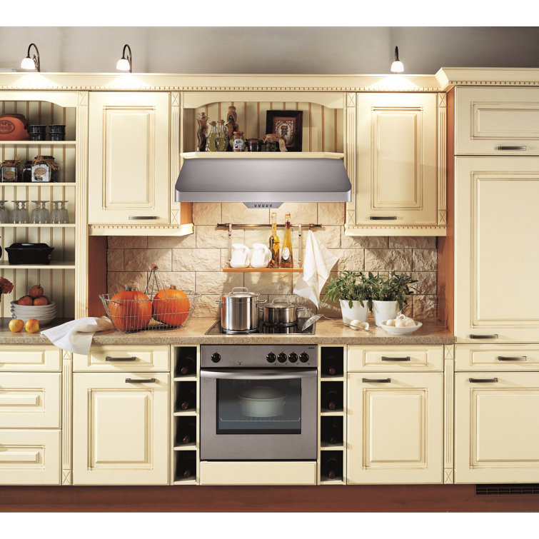 36'' Stainless Steel Convertible Under Cabinet Range Hood