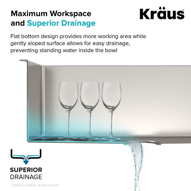 32-Inch Stainless Steel Undermount Kitchen Sink with Faucet and Accessories