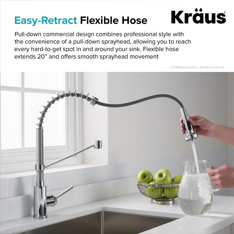 24" Matte Black Stainless Steel Undermount Kitchen Sink with Faucet