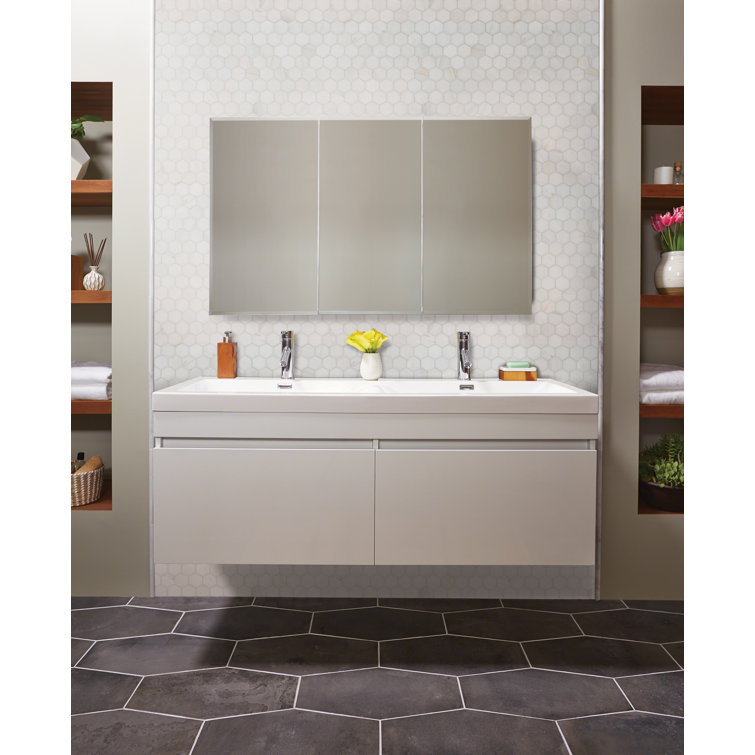 Bianco Dolomite White Marble Hexagon Mosaic Tile