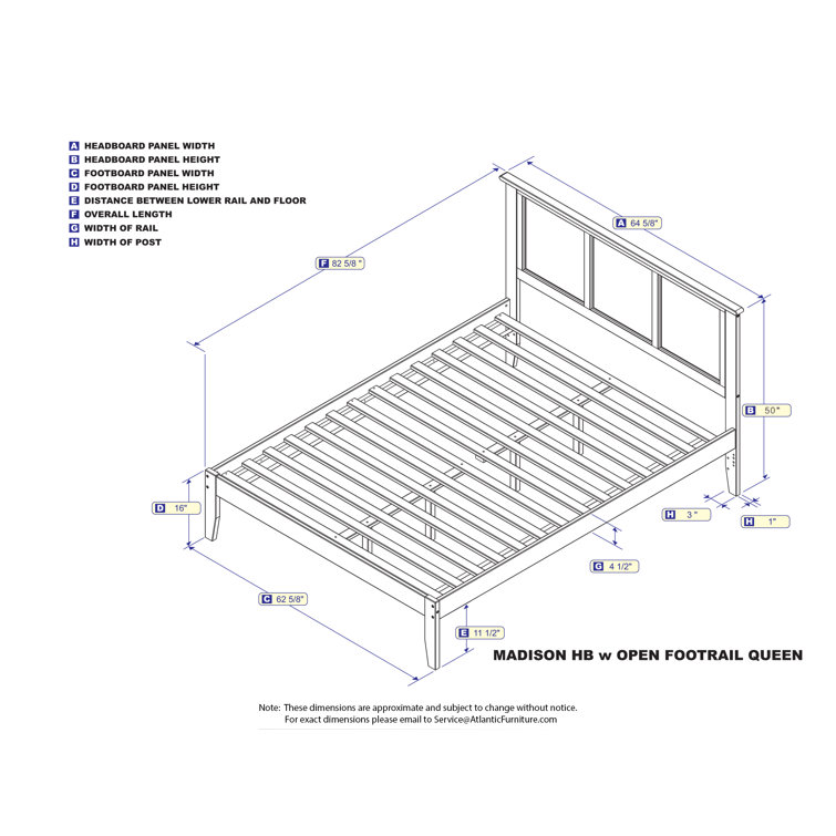 Madison Queen Walnut Upholstered Platform Bed with Storage Drawer