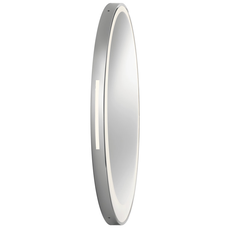 Optice Chrome 30 Inch LED Bathroom Mirror