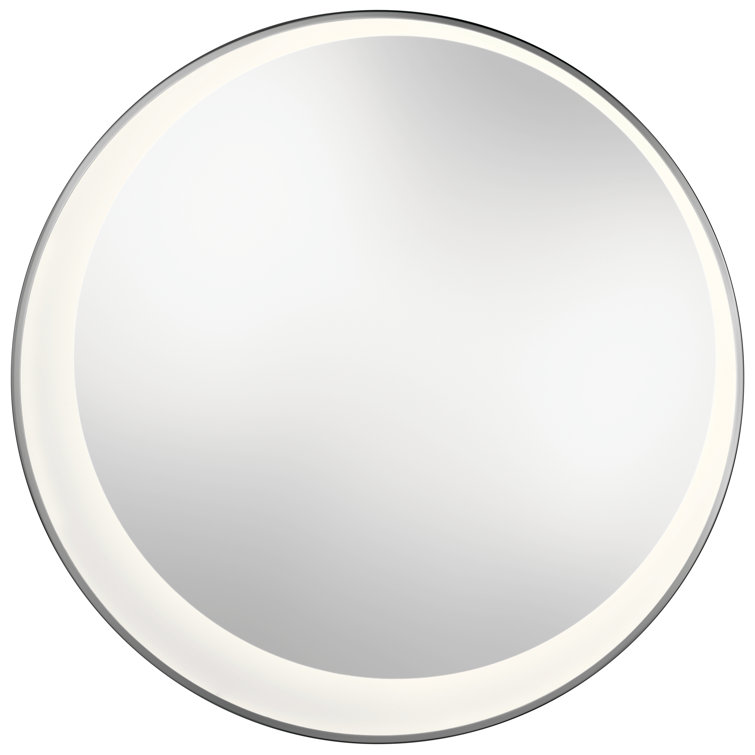 Optice Chrome 30 Inch LED Bathroom Mirror